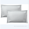 Streifen-Polyester-Falten- und Fade-resistente Bettwäsche-Set